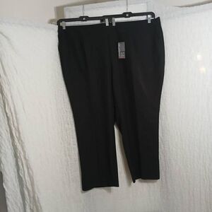 Avenue NWT Black Straight Leg Dress Pants Size 30A